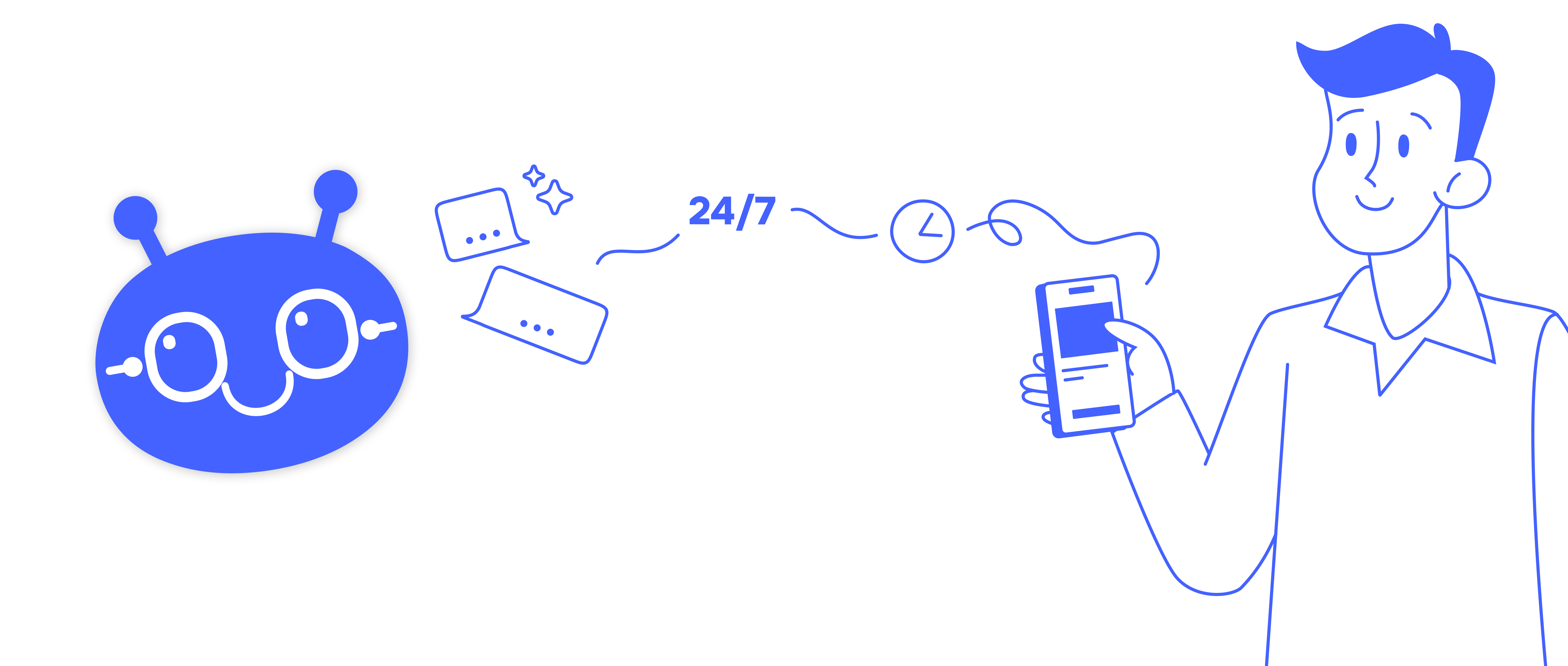 Настройки по обучению AI на странице создания AI-бота в сервисе Смартбот